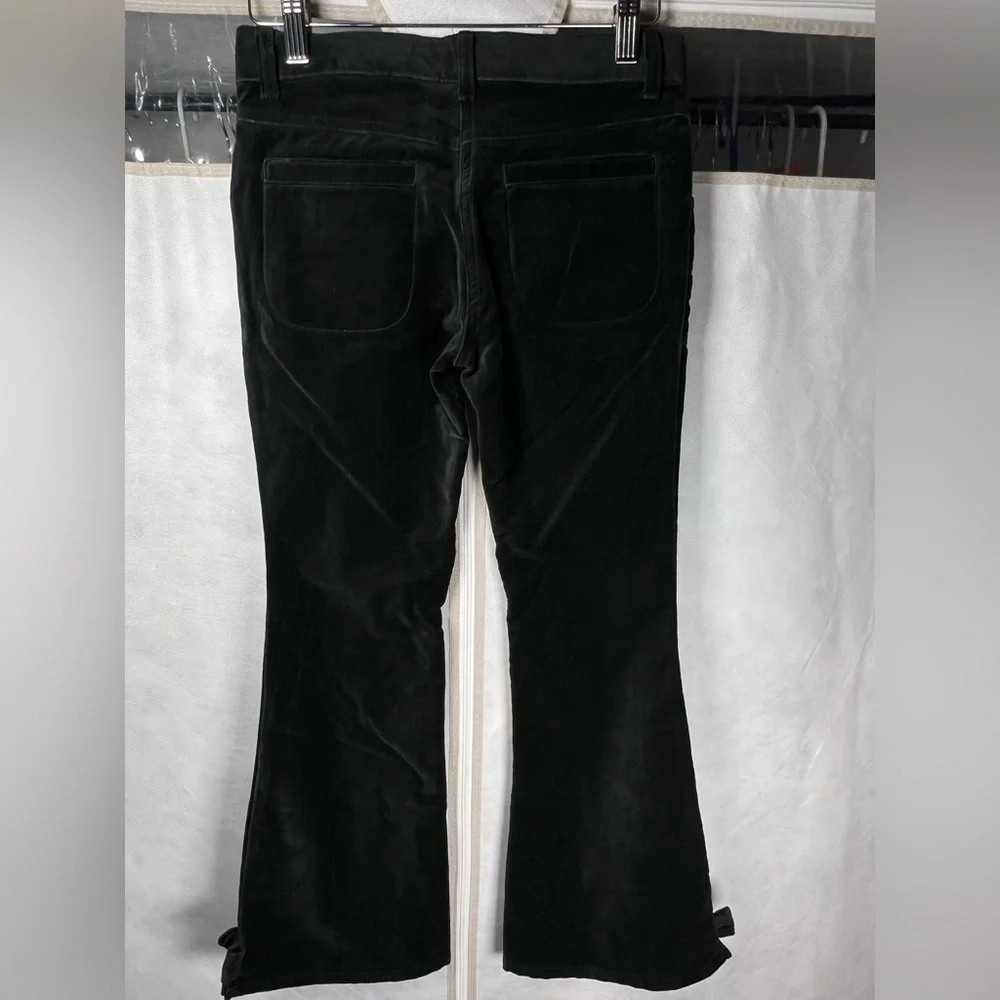 NWT Gymboree Girls Black Gem Velveteen Pants Adjustable Waist Size 9